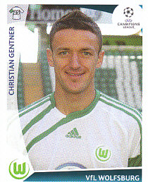 Christian Gentner VfL Wolfsburg samolepka UEFA Champions League 2009/10 #132